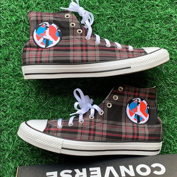 CONVERSE CTAS HI BROWN/WHITE/BLACK MEN’S - Picture 13 of 16